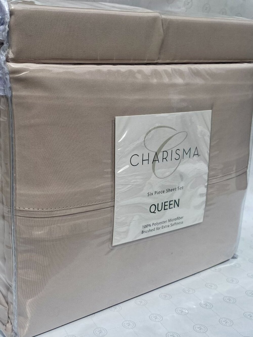 BRAND NEW Charisma 6-Piece Queen Sheet Set – Blush Pink